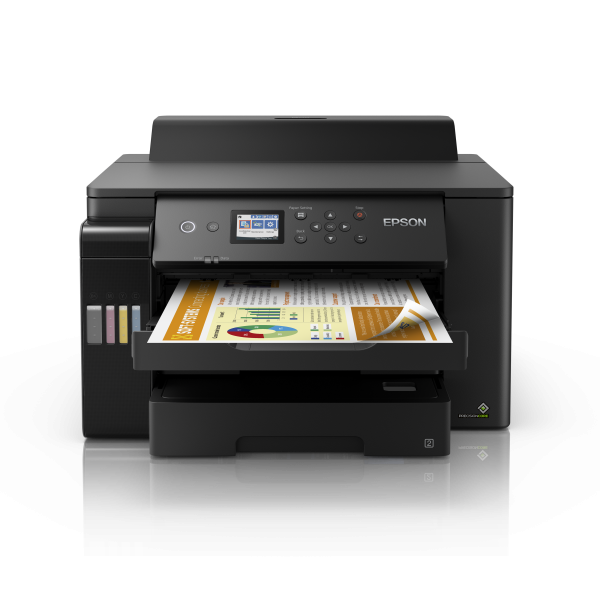 Epson EcoTank ET-16150 (Epson EcoTank ET-16150 ET 16150 ET16150 - Printer - colour - Duplex - ink-jet - A3 - 4800 x 1200 dpi - up to 25 ppm [mono] / up to 25 ppm [colour] - capacity: 550 sheets - USB 2.0, Gigabit LAN, Wi-Fi - black)EpsonC11CJ04401CA