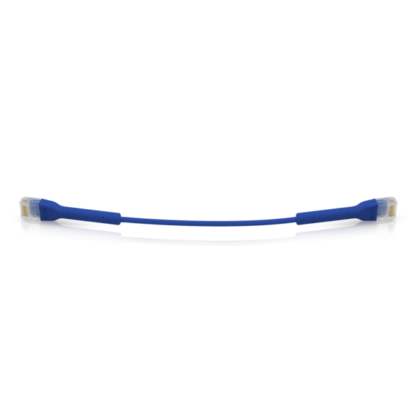 Ubiquiti Networks UniFi Ethernet Patch Cable cavo di rete Blu Cat6 (UBIQUITI UNIFI PATCH CABLE 10CM 3MM BLUE,RJ-45[M] TO RJ-45 [M] 50PCS)UbiquitiUC-PATCH-RJ45-BL-50
