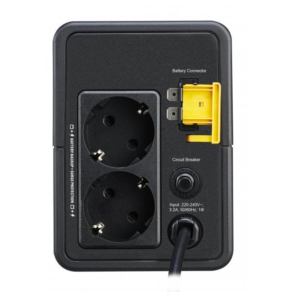APC BVX700LI-GR gruppo di continuità [UPS] A linea interattiva 0,7 kVA 360 W 2 presa[e] AC (APC Easy UPS BVX Series BVX700LI-GR - UPS - 230 V c.a. V - 360 Watt - 700 VA - connettori di uscita 2)Apc0731304404583BVX700LI-GR