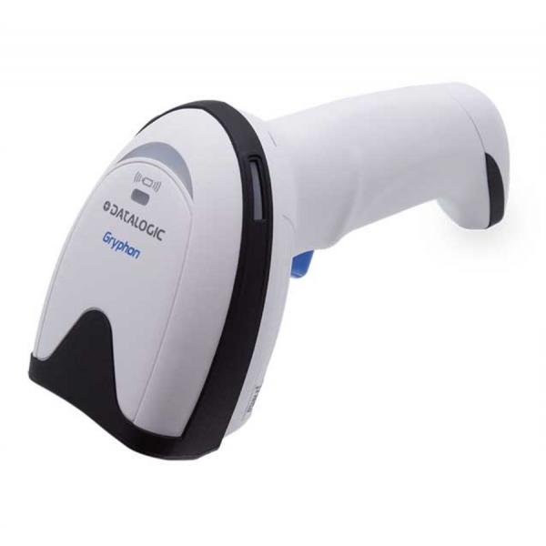 Datalogic Gryphon GM4200 Lettore di codici a barre portatile 1D CCD Bianco (GRYPHON GM4200 KIT USB 433 MHZ - WHITE)DatalogicGM4200-WH-433K1