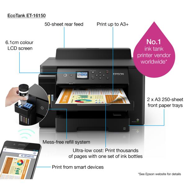 Epson EcoTank ET-16150 (Epson EcoTank ET-16150 - printer - far)Epson8715946683621C11CJ04401