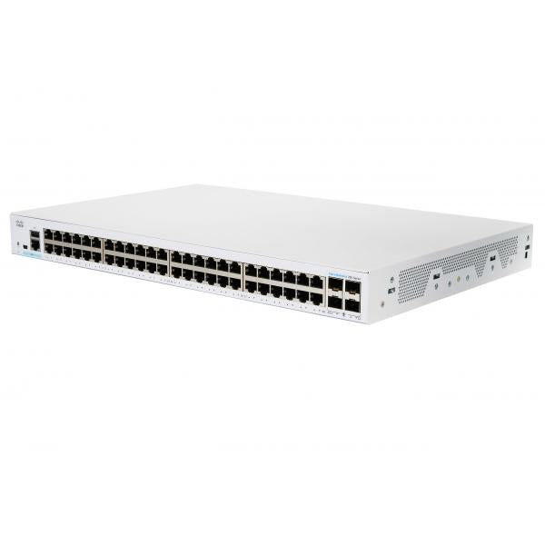 Cisco CBS250 Gestito L3 Gigabit Ethernet [10/100/1000] 1U Grigio (Cisco Business 250 Series CBS250-48T-4G - Switch - L3 - smart - 48 x 10/100/1000 + 4 x Gigabit SFP - rack-mountable)Cisco0889728295574CBS250-48T-4G-UK