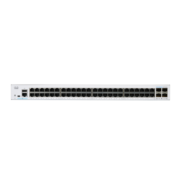 Cisco CBS350-48T-4G Gestito L3 Gigabit Ethernet [10/100/1000] 1U Grigio (CBS350 Managed 48 port GE 4x1G SFP)Cisco0889728294065CBS350-48T-4G-UK