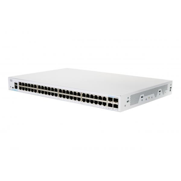 Cisco CBS350-48T-4G Gestito L3 Gigabit Ethernet [10/100/1000] 1U Grigio (CBS350 Managed 48 port GE 4x1G SFP)Cisco0889728294065CBS350-48T-4G-UK