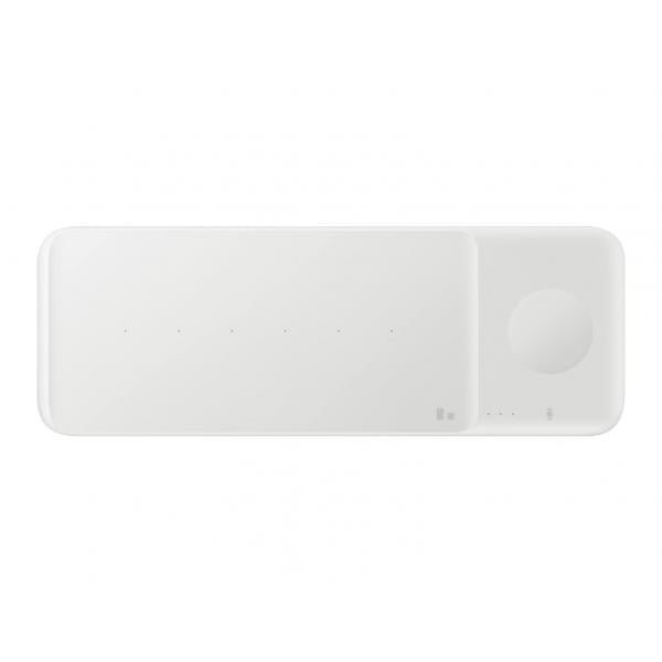 Samsung Wireless Charger Trio Auricolare, Smartphone, Orologio intelligente Bianco USB Carica wireless Ricarica rapida Interno (TRIO WIRELESS CHARGERWHITE)Samsung8806090701498EP-P6300TWEGGB
