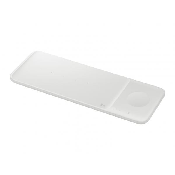 Samsung Wireless Charger Trio Auricolare, Smartphone, Orologio intelligente Bianco USB Carica wireless Ricarica rapida Interno (TRIO WIRELESS CHARGERWHITE)Samsung8806090701498EP-P6300TWEGGB