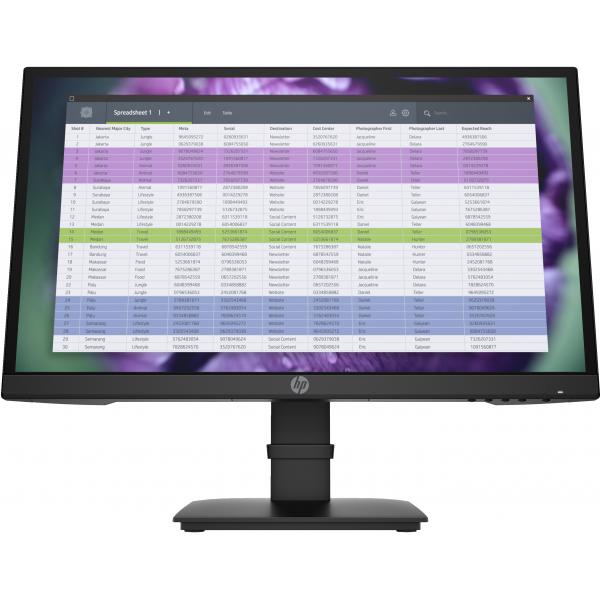 HP P22 G4 Monitor PC 54,6 cm [21.5] 1920 x 1080 Pixel Full HD Nero (P22 G4 21.5inch Monitor FHD - P22 G4, 54.6 cm [21.5], 1920 - P22 G4, 54.6 cm [21.5], 1920 x 1080 pixels, Full HD, 5 ms, Black - Warranty: 12M)Hp01951222307841A7E4AA#ABB