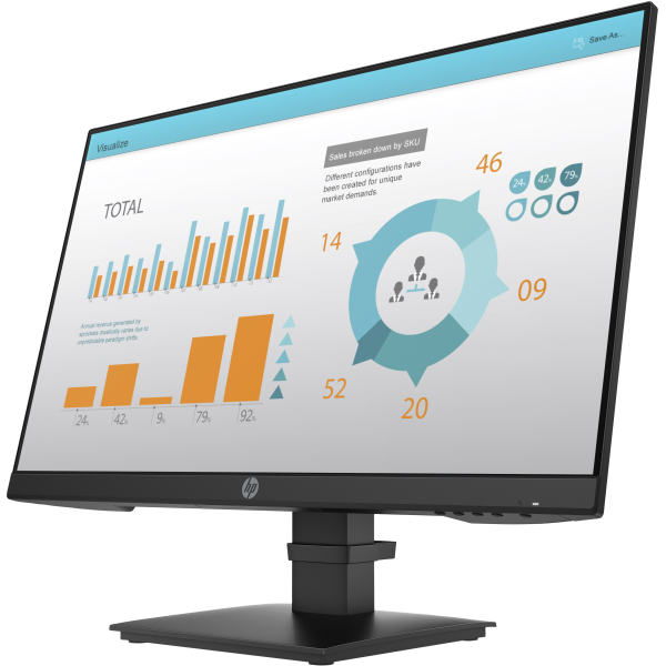 HP P-Series P24 G4 Monitor PC 60,5 cm [23.8] 1920 x 1080 Pixel Full HD (P24 G4 FHD 23.8IN IPS DP HDMI - P-Series P24 G4, 60.5 cm - [23.8], 1920 x 1080 pixels, Full HD, 14 ms - Warranty: 12M)Hp1A7E5AA#ABB