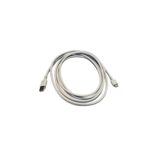 Zebra CBL-CS6-S07-0B cavo USB USB 2.0 2,13 m USB A USB C 0,48 Gbit/s Bianco (CS6080 CORDLESS CRADLE CABLE - USB-C TO A CABLE 2.1M STR8 HCWHT)ZebraCBL-CS6-S07-0B