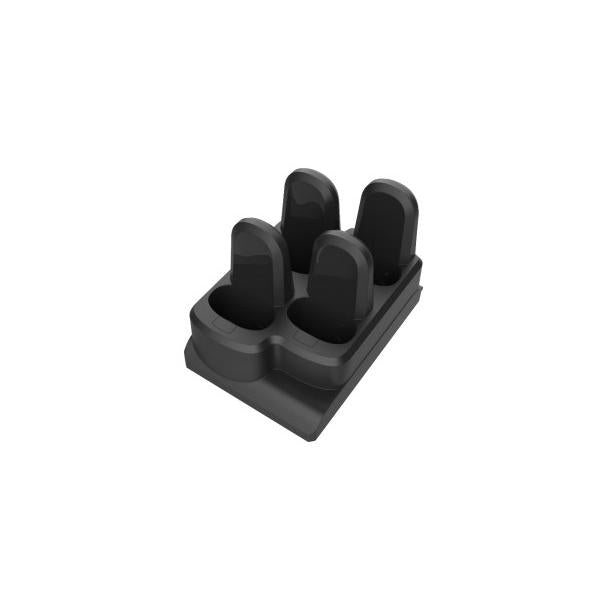 Zebra CR6080-SA40004WW docking station per dispositivo mobile Nero (CS6080 CORDLESS 4-SLOT DEVICE - CRADLE ADAPTER CUP INDUCTIVE BLK)ZebraCR6080-SA40004WW