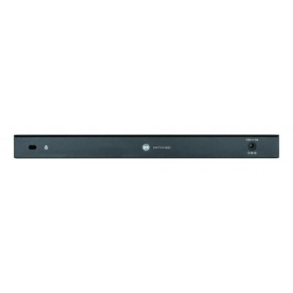 D-Link DGS-1016S switch di rete Non gestito Gigabit Ethernet [10/100/1000] Nero (D-Link DGS 1016S - Switch - unmanaged - 16 x 10/100/1000 - desktop)D-link0790069464256DGS-1016S/B