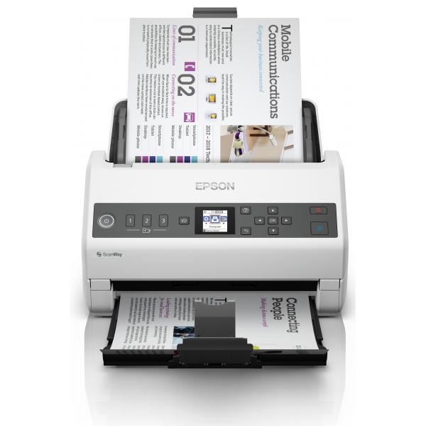 Epson WorkForce DS-730N Scanner a foglio 600 x 600 DPI A4 Nero, Bianco (Epson WorkForce DS-730N Scanner B4 600DPI x 600 DPI)Epson8715946679211B11B259401BY