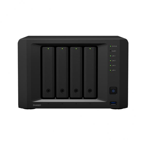 Synology DVA3221 4 Bay NVR Desktop EncSynology4711174723942DVA3221
