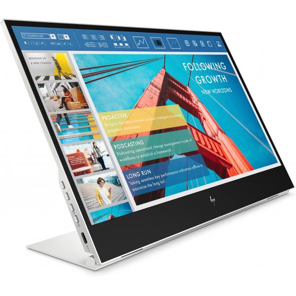HP E-Series E14 G4 Portable Monitor (E14 14IN IPS USB-C/DP - 800:1 400CD/QM 178H/178V 5MS)Hp1B065AA#ABB