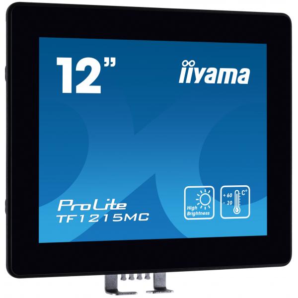Iiyama TF1215MC-B1 Monitor PC 30,7 cm [12.1] 1024 x 768 Pixel LCD Touch screen Nero (iiyama ProLite TF1215MC-B1 12.1' IP65 Open Frame Touch Screen)Iiyama4948570118007TF1215MC-B1