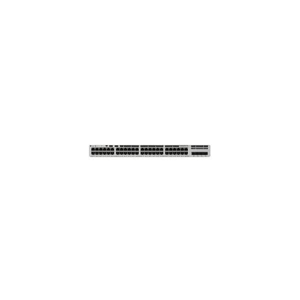 Cisco C9200L-48PL-4G-A switch di rete Gestito Gigabit Ethernet [10/100/1000] Supporto Power over Ethernet [PoE] (Cisco Catalyst 9200L - Network Advantage - switch - L3 - 48 x 10/100/1000 [PoE+] + 4 x Gigabit SFP [uplink] - montabile su rack - PoE+ [3...