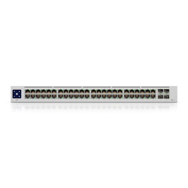 Ubiquiti UniFi USW-48 switch di rete Gestito L2 Gigabit Ethernet [10/100/1000] Argento (Ubiquiti Networks UniFi USW-48 network switch Managed L2 Gigabit Ethernet [10/100/1000] Silver)UbiquitiUSW-48