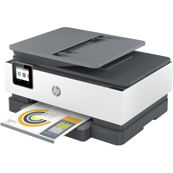 HP OfficeJet Pro Stampante multifunzione HP 8022e, Colore, Stampante per Casa, Stampa, copia, scansione, fax, HP+; idoneo per HP Instant Ink; alimentatore automatico di documenti; stampa fronte/retro (Officejet Pro Hp 8022E - All-In-One Printer, Colo...