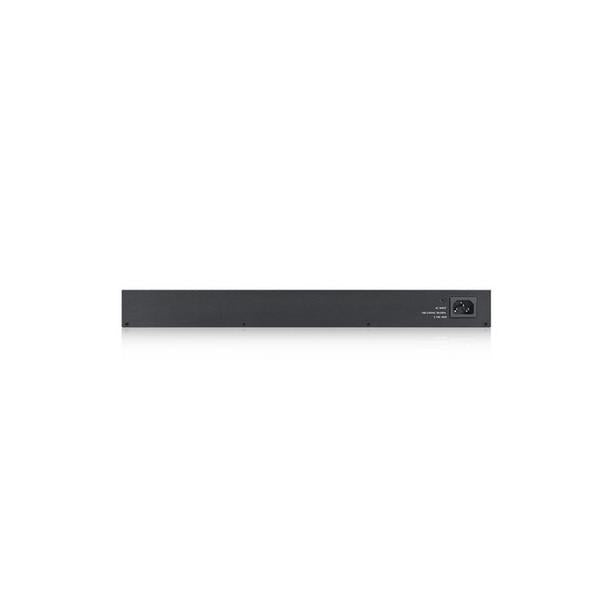 Zyxel GS1900-24HP Gestito Gigabit Ethernet [10/100/1000] 1U Nero (Zyxel GS1900-24HPv2 - Switch - intelligente - 24 x 10/100/1000 [PoE] + 2 x 10/100/1000 - montabile su rack, montaggio a parete - PoE [170 W])Zyxel4718937609505GS190024HPV2-EU0101F