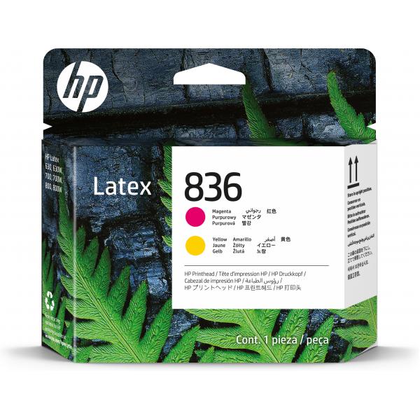 HP 836 testina stampante Getto termico d'inchiostro (NO 836 LATEX MAGENTAYELLOWPRINTHEAD)Hp01939057898634UV96A