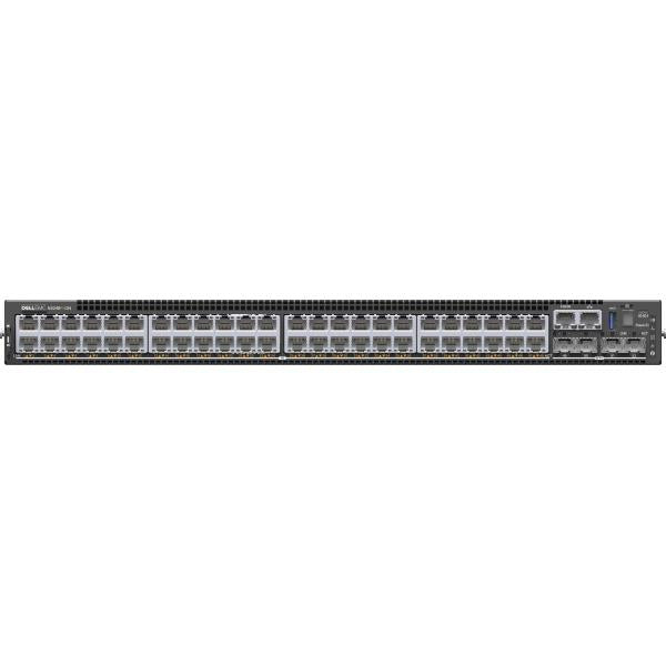 DELL N-Series N3248P-ON Gestito Gigabit Ethernet [10/100/1000] Supporto Power over Ethernet [PoE] Nero (N3248P-ON 48x1G 4x10G SFP+ 2x100G QSFP28 PoE 30W)Dell210-ASPR