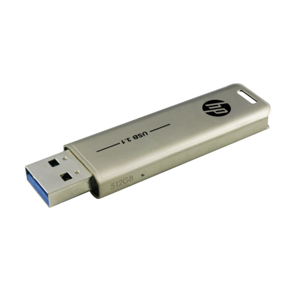 HP x796w unità flash USB 512 GB USB tipo A 3.2 Gen 1 [3.1 Gen 1] Argento (X796W Usb Flash Drive 512 Gb - Usb Type-A 3.2 Gen 1 [3.1 Gen - 1] Silver - Warranty: 12M)HpHPFD796L-512