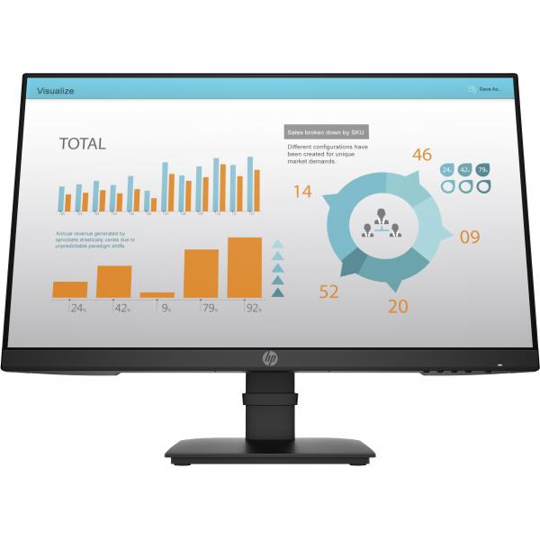 HP P24 G4 Monitor PC 60,5 cm [23.8] 1920 x 1080 Pixel Full HD Nero (P24 G4 FHD 23.8IN IPS DP HDMI - P-Series P24 G4, 60.5 cm - Warranty: 12M)Hp1A7E5AT#ABB