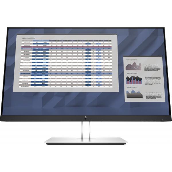 HP E-Series E27 G4 Monitor PC 68,6 cm [27] 1920 x 1080 Pixel Full HD LED Nero (E27 G4 27inch IPS FHD - E-Series E27 G4, 68.6 cm - E-Series E27 G4, 68.6 cm [27], 1920 x 1080 pixels, Full HD, LED, 5 ms, Black - Warranty: 12M)Hp9VG71AT