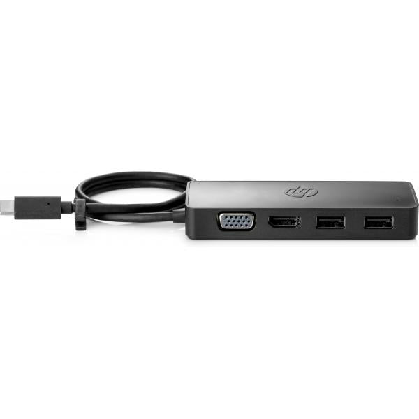 HP USB-C Travel Hub G2 (USB-C Travel Hub G2 EURO - USB-C Travel Hub G2, Wired, - USB 3.2 Gen 1 [3.1 Gen 1] Type-C, Black, Windows 10, 107 mm, 41 mm - Warranty: 3M)Hp235N8AA#ABB