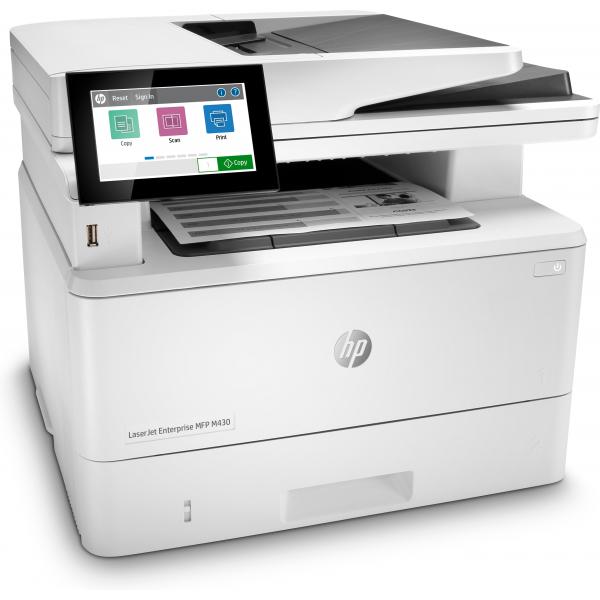 HP LaserJet Enterprise M430f Multifunction Bianco e nero Stampante, Solo Ethernet; Fotocopiatrice, scanner (LASERJET ENTERPRISE M430F - LaserJet Enterprise M430f, - Laser, 600 x 600 DPI, Mono copying, Colour scanning, A5, White - Warranty: 12M)Hp3PZ5...
