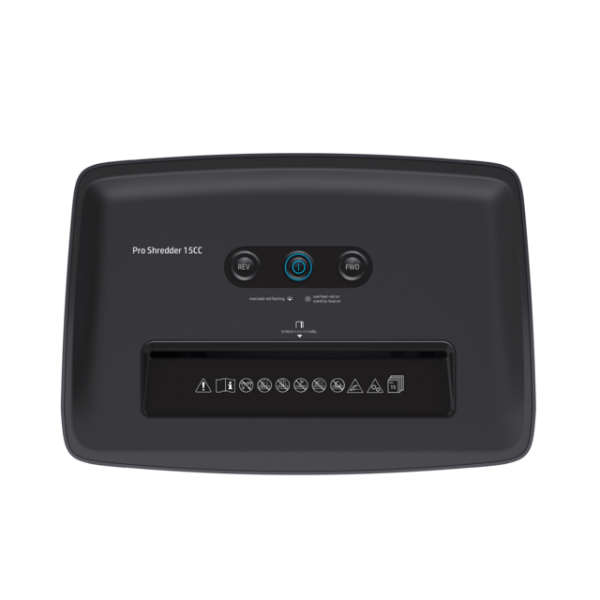 HP Pro Shredder 15CC distruggi documenti Taglio a particelle 55 dB 22 cm Bianco (HP Pro Shredder 15 20L P4 Cross Cut 2811 DD)Hp2811