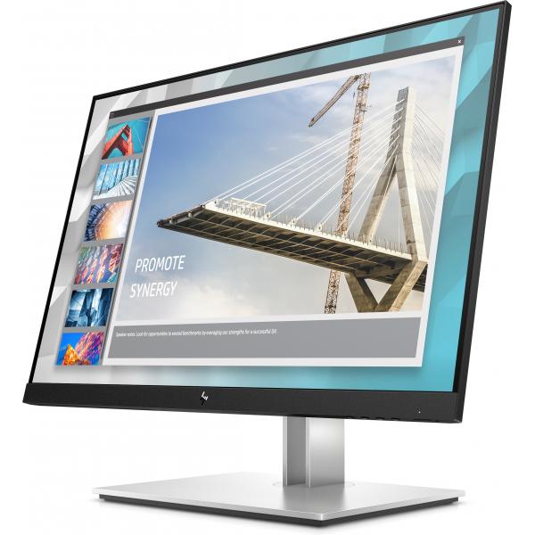 HP E-Series E24i G4 WUXGA Monitor (E24i G4 24inch IPS WUXGA - E-Series E24i G4, 61 cm - E-Series E24i G4, 61 cm [24], 1920 x 1200 pixels, WUXGA, 5 ms, Black, Silver - Warranty: 36M)Hp9VJ40AA#ABB