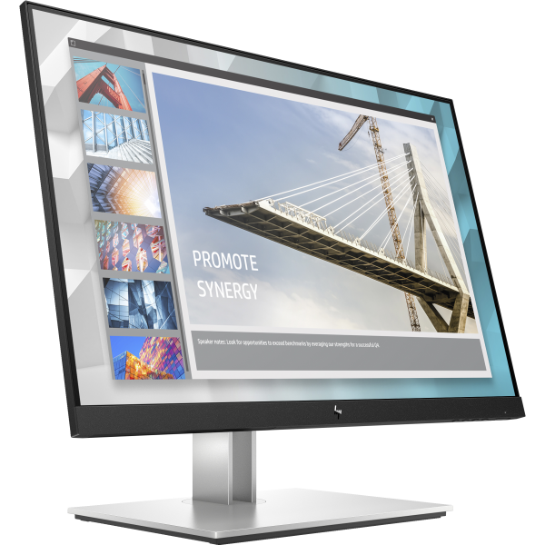 HP E-Series E24i G4 WUXGA Monitor (E24i G4 24inch IPS WUXGA - E-Series E24i G4, 61 cm - E-Series E24i G4, 61 cm [24], 1920 x 1200 pixels, WUXGA, 5 ms, Black, Silver - Warranty: 36M)Hp9VJ40AA#ABB