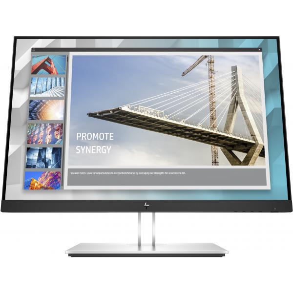 HP E-Series E24i G4 WUXGA Monitor (E24i G4 24inch IPS WUXGA - E-Series E24i G4, 61 cm - E-Series E24i G4, 61 cm [24], 1920 x 1200 pixels, WUXGA, 5 ms, Black, Silver - Warranty: 36M)Hp9VJ40AA#ABB