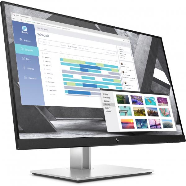 HP E27q G4 QHD Monitor (E27q G4 27inch IPS QHD E27q - G4, 68.6 cm [27], 2560 E27q - G4, 68.6 cm [27], 2560 x 1440 pixels, Quad HD, 5 ms, Black, Silver - Warranty: 12M)Hp9VG82AT#ABB