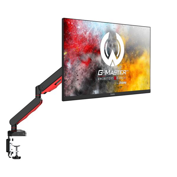 Iiyama DSG3001C-R1 Supporti a parete per TV 76,2 cm [30] Scrivania Nero, Rosso (Iiyama DSG3001C-R1 - monteringspakke -)IiyamaDSG3001C-R1