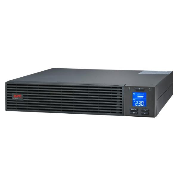 APC SRVPM3KRIL gruppo di continuità [UPS] Doppia conversione [online] 3 kVA 2400 W 7 presa[e] AC (APC Easy UPS SRV SRVPM3KRIL - UPS [montabile in rack] - 230 V c.a. V - 2400 Watt - 3000 VA - senza batterie - RS-232, USB - connettori di uscita 7 - 2U)...