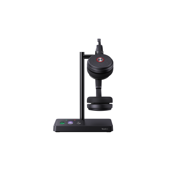 Yealink WH62 Dual Teams Sistema di audioconferenza personale Wireless A Padiglione Ufficio Micro-USB Base di ricarica Nero (WH62 Dual Teams)Yealink1308001