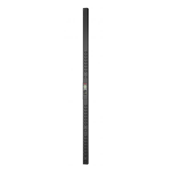 APC APDU9959EU3 unità di distribuzione dell'energia [PDU] 24 presa[e] AC 0U Nero (RCK PDU 9000 SWITCHED ZEROU 16A 230V)ApcAPDU9959EU3