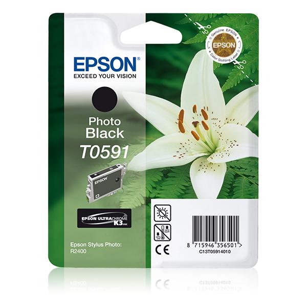 Epson Lily Cartuccia Nero foto (T0591 PHOTO BLACK CARTRIDGE)EpsonC13T05914010