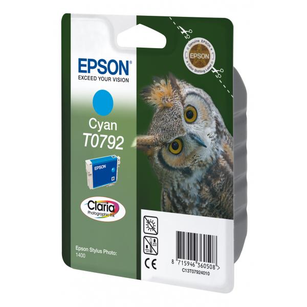 Epson Owl Cartuccia Ciano (T079 STYLUS PHOTO CYAN INK CART)EpsonC13T07924010