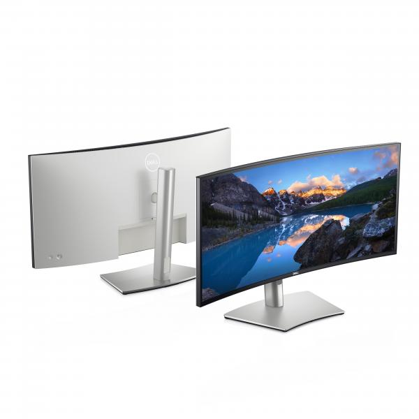 DELL UltraSharp U3421WE Monitor PC 86,6 cm [34.1] 3440 x 1440 Pixel LCD Nero (Dell UltraSharp U3421WE - LED monitor - curved - 34.1 - 3440 x 1440 WQHD @ 60 Hz - IPS - 300 cd/m - 1000:1 - 5 ms - 2xHDMI, DisplayPort, USB-C - speakers - with 3 years Adv...
