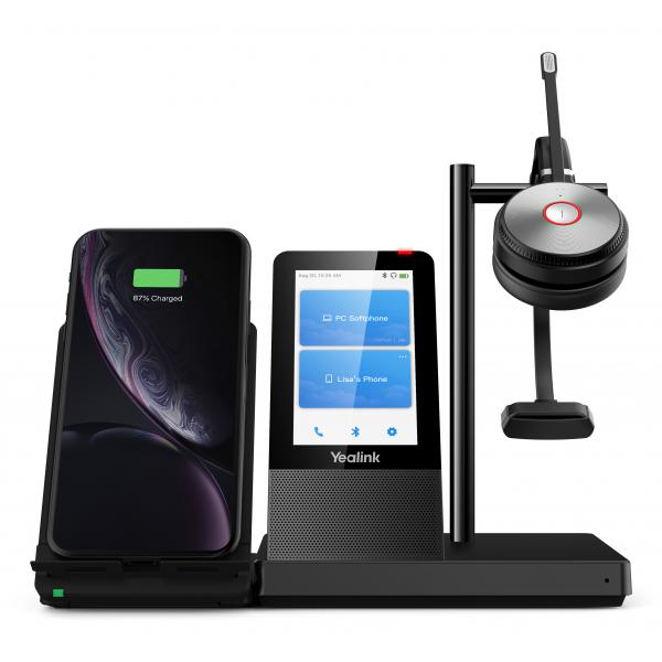 Yealink WH66 Mono UC Auricolare Wireless A Padiglione Ufficio USB tipo A Bluetooth Base di ricarica Nero (Dect UC Headset WH66 Mono - Warranty: 24M)Yealink1308007