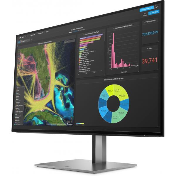 HP Z27k G3 Monitor PC 68,6 cm [27] 3840 x 2160 Pixel 4K Ultra HD Argento (Z27K G3 27IN IPS 4K USB-C PD - 1000:1 350CD/CM 3840X2160 5MS)Hp01951222497481B9T0AA#ABB