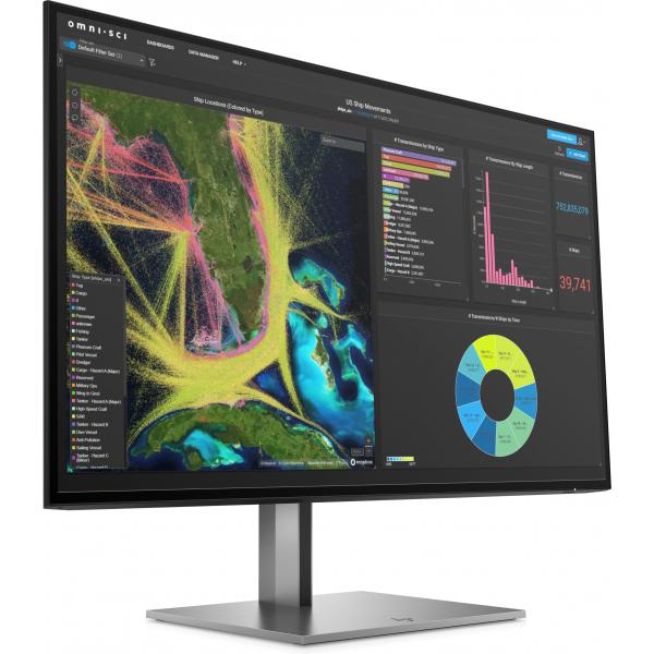 HP Z27k G3 Monitor PC 68,6 cm [27] 3840 x 2160 Pixel 4K Ultra HD Argento (Z27K G3 27IN IPS 4K USB-C PD - 1000:1 350CD/CM 3840X2160 5MS)Hp01951222497481B9T0AA#ABB