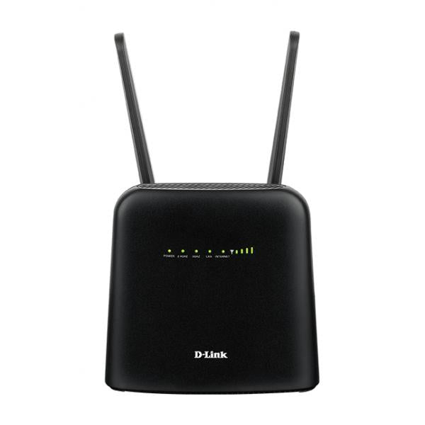 D-Link DWR-960 router wireless Gigabit Ethernet Dual-band [2.4 GHz/5 GHz] 4G Nero (LTE CAT7 WI-FI AC1200 ROUTER - WIRELESS AC1200)D-link0790069460111DWR-960