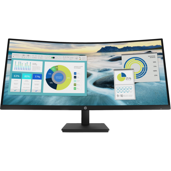 HP P34hc G4 WQHD USB-C Curved Monitor (P34hc G4 computer monitor - 86.4 cm [34] 3440 x 1440 - Warranty: 12M)Hp21Y56AT
