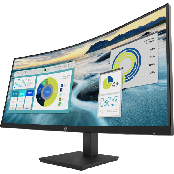 HP P34hc G4 WQHD USB-C Curved Monitor (P34hc G4 computer monitor - 86.4 cm [34] 3440 x 1440 - Warranty: 12M)Hp21Y56AT
