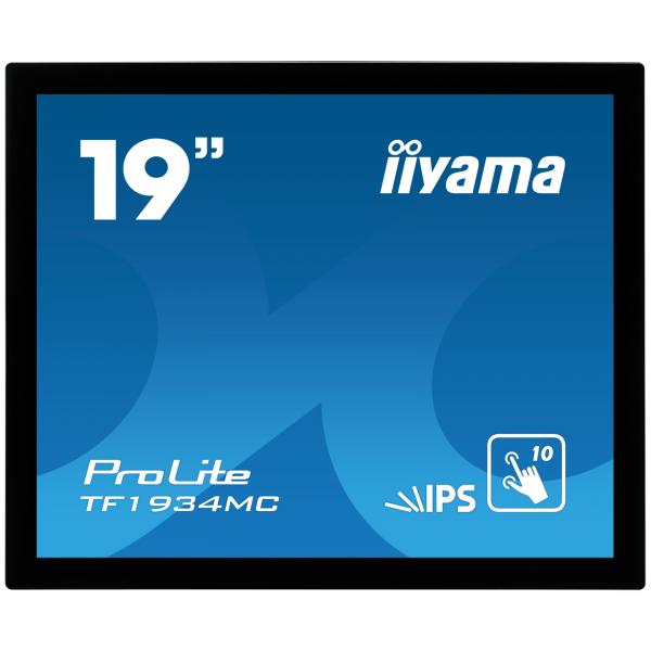 Iiyama ProLite TF1934MC-B7X Monitor PC 48,3 cm [19] 1280 x 1024 Pixel SXGA LED Touch screen Nero (iiyama ProLite TF1934MC-B7X touch screen monitor 48.3 cm [19)Iiyama4948570118403TF1934MC-B7X