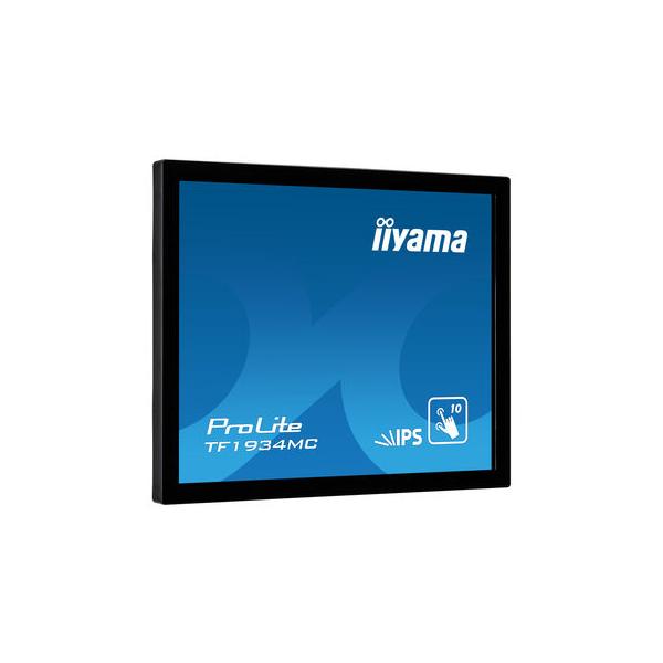 Iiyama ProLite TF1934MC-B7X Monitor PC 48,3 cm [19] 1280 x 1024 Pixel SXGA LED Touch screen Nero (19 ProLite TF1934MC-B7X Touch Screen Monitor - 19 Black LED Touchscreen Monitor VGA DisplayPort and HDMI)Iiyama4948570118403TF1934MC-B7X